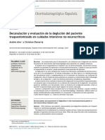 Decanulación y Evaluación