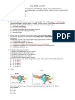 Soal Tobk Geo 2019 GRP DWK