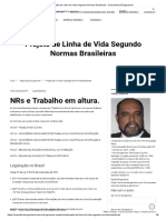 Projeto de Linha de Vida Segundo Normas Brasileiras - Consultoria & Engenharia.pdf