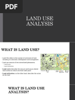 Land Use Analysis