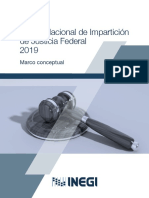 Censo Nacional de Impartición de Justicia Federal 2019