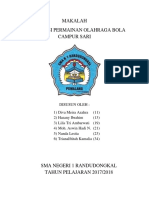 Makalah Modifikasi Permainan Olahraga