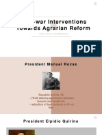 Group 4 Post War Interventions