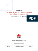 HUAWEI Retroceso de ALE-L21 EMUI 4.0+Android 6.0 a EMUI 3.1+Android 5.0 Instrucciones de operación.pdf