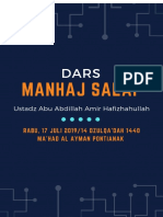 Dars Manhaj (1) Manhaj Salaf - Ustadz Abu Abdillah Amir