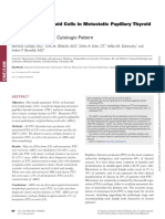 Atypical Histiocytoid Cells in Metastatic Papillary Thyroid Carcinoma An Underrecognized Cytologic Pattern