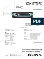 Sony CDX gt207x Ver1 2 Brazil PDF
