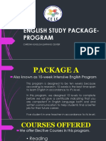 English Study Package Program