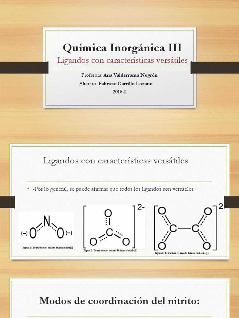 Ligandos Versatiles PDF