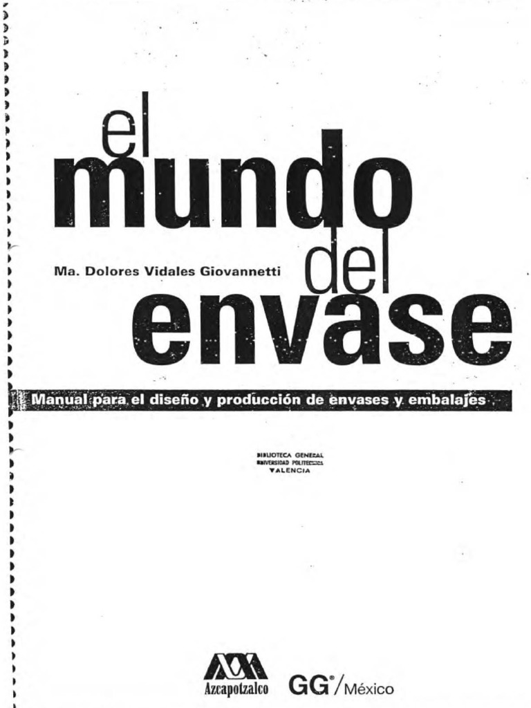 Vidales Giovannetti Dolores - El Mundo Del Envase, PDF, Lentes