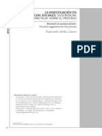 1. LA INVESTIGACIÓN EN CIENCIAS SOCIALES