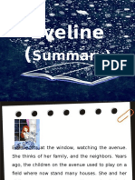 Eveline (Summary)