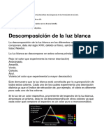 Descomposicion de La Luz