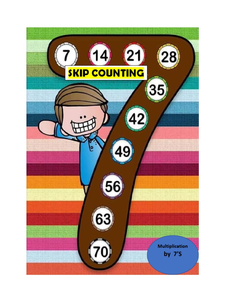 Skip Counting by 7 PDF