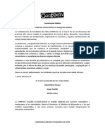 2011 07 25 Comunicado