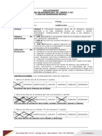 Solucionario Prueba Diagnostica El Tiempo y Yo