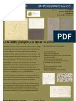 Flyer Oniglass Rustico