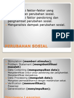 Perubahan Sosial