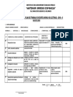 Avances de Items Del Plan de Trabajo Docente 2018-2