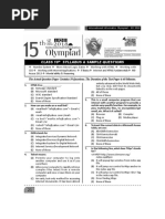 Class 10 Syllabus & Sample Questions