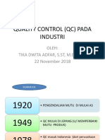 Quality Control (Qc) Pada Industri