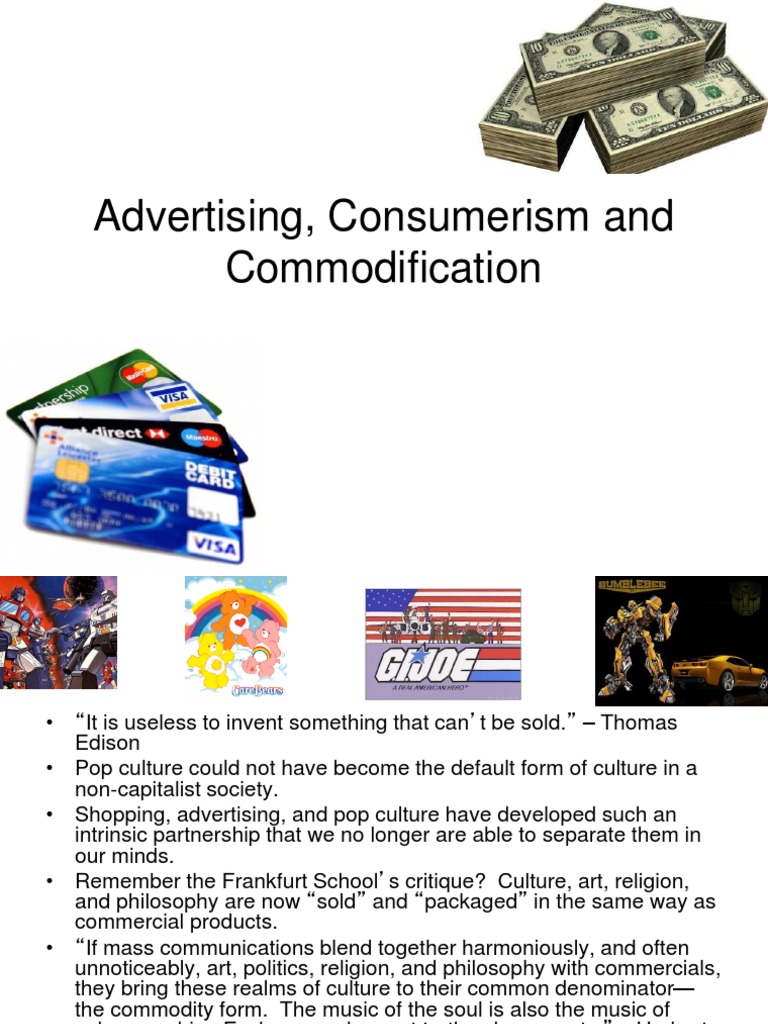 Advertising's Role in Consumer Culture | PDF | Consumerism | Advertising