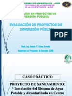 Caso Practico Agua Potable y Alcantarillado PDF