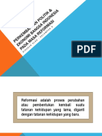 Perkembangan Politik & Ekonomi Bangsa Indonesia
