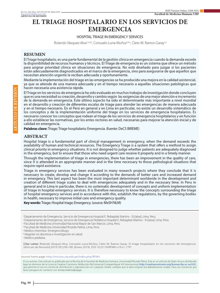 Triage | PDF | Ambulancia | Cuidado de la salud