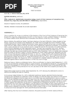 Rosario R Rapanut (CLA0), For Petitioner. Mendez, Mendez & Associates For Private Respondent