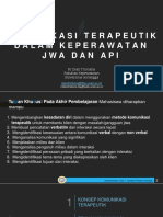 (JIWA) TM 7-Komunikasi Terapeutik Dan API