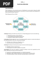 UNIT 1 Talent Management