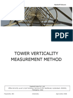 Tower Verticality Inspection Method 17-11-2018