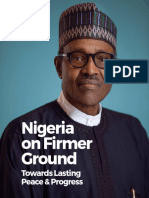 Nigeria On Firmer Ground - Towards Lasting Peace and Progress