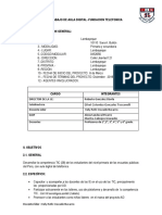 Plan de Trabajo Aula Digital