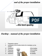 Hardtop - Manual of The Proper Installation