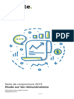 Note de Conjoncture - Étude 2019