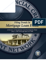 FinCEN Mortgage Fraud Report