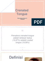 Crenated Tongue, Scallop Tongue