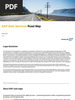 SAP Data Services Road Map