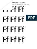 FFFFFF FFFFFF FFFFFF FFFFFF: What'S The Sound?