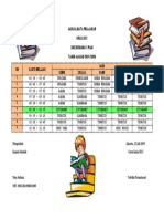 Jadwal Pelajaran