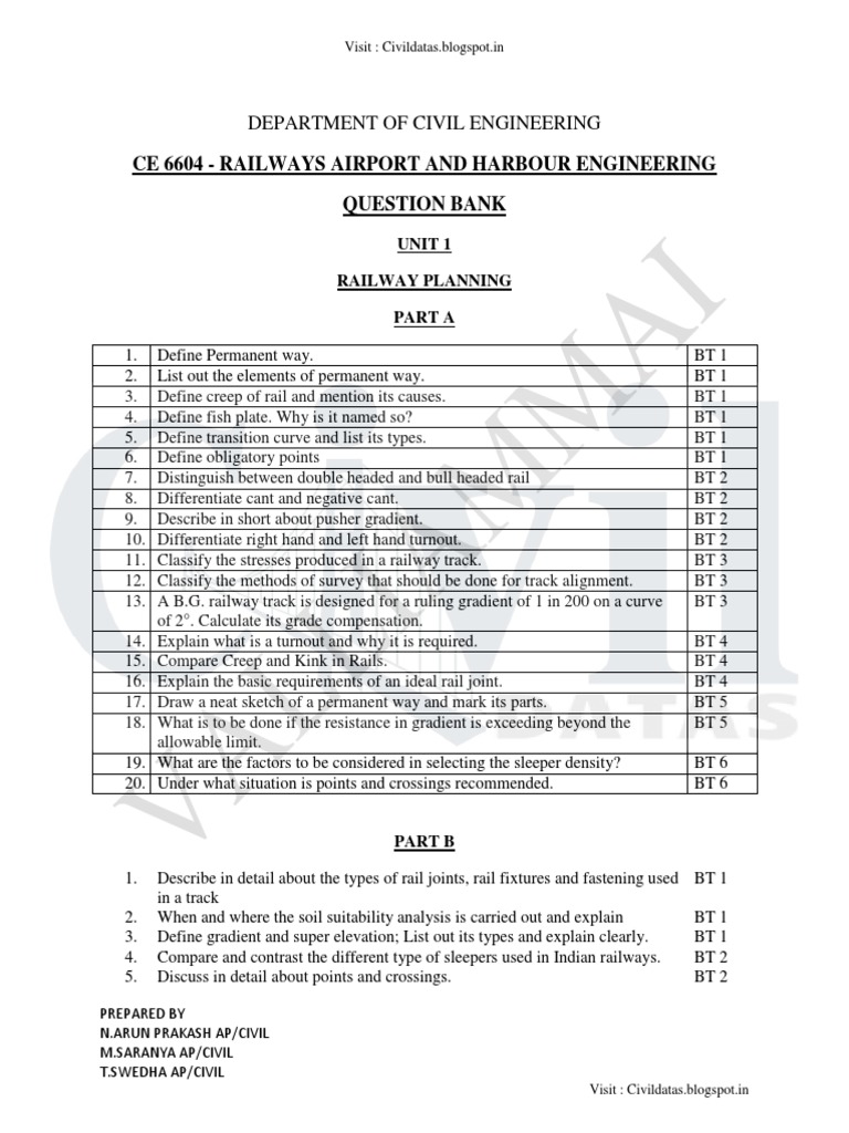 Grade Compensation in Railway Design | PDF | Track (Rail Transport ...