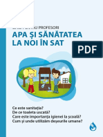 Apa Si Sanitatia La Noi in Sat