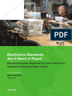 Report - Electronic Standards Are in Need of Repair