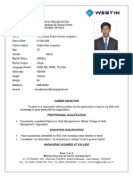 Candidate Presentation Vunguturu Venkata Sai Sravan Kumar Personal Details