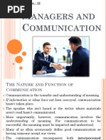 Chapter-12 Managers and Communication