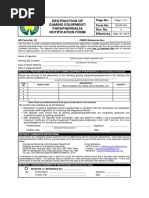 GS Form 10: Game Change Notification | PDF | Government | Business