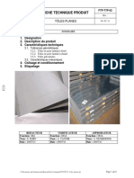 Fiche Technique Tôles Planes