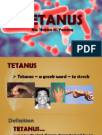Tetanus: Ma. Theresa Dj. Yumang